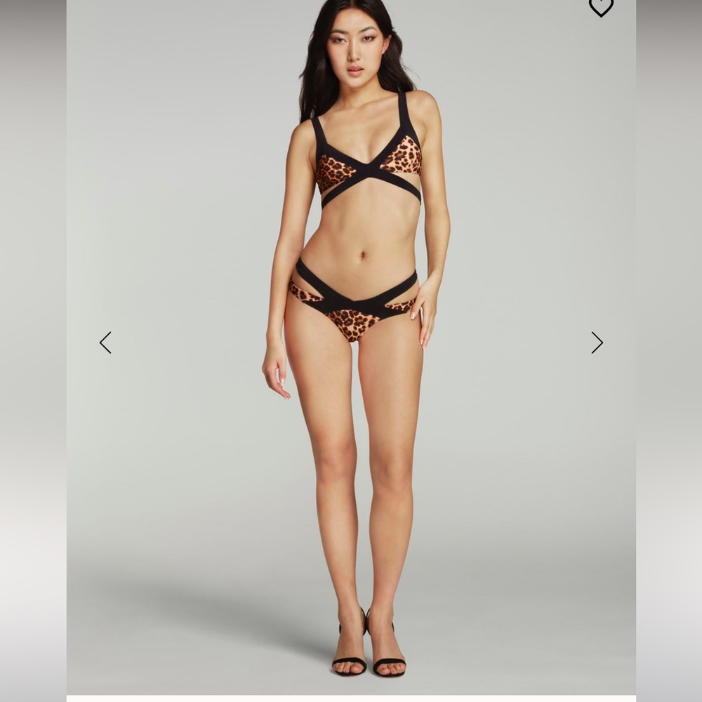 Agent Provocateur, Mazzy Leopard Bikini Bottom, NWOT, size 6